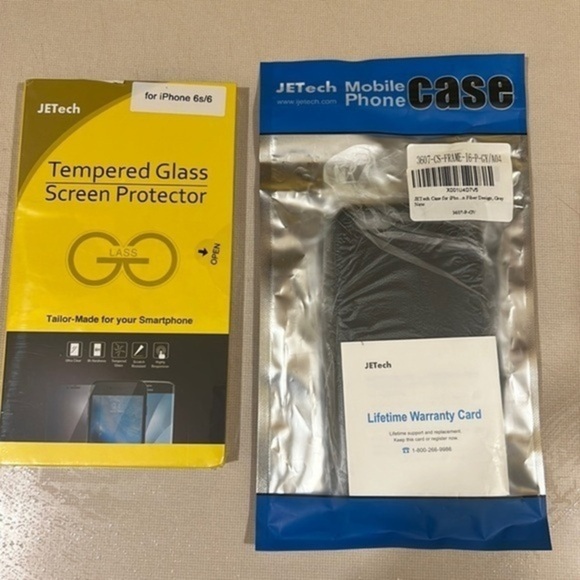 Screen protector 2 included and case for IPHONE 6s/6 - Picture 1 of 2
